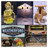 Incredible *Online Only* Weatherford Gallery Auction! Fine Furniture, MCM, Unique Collectibles, Art