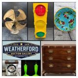 Bidding Ends Fri! ~Incredible *Online Only* Weatherford Gallery Auction! Fine Furniture, Collectibles, Artwork, Memorabilia, Vintage Goods & More! Local P/U & Ship Avail.