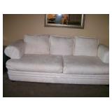 LARGE CLEAN FULL SIZE WHITE COUCH