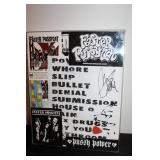 Faster Pussycat Signed Stage Song List - Authentic 