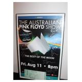 Pink Floyd Signed Tour Poster / Ticket - Authentic 