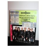 Foreigner Signed Headshot / Tickets - Authentic 