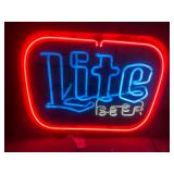 Miller Lite Neon Sign