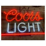 Coors Light Neon Sign