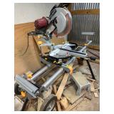 Nice Miter/Chop Saw on Dolly