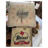 Shiner Beer Clock