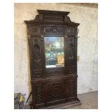 Large English Hall Tree