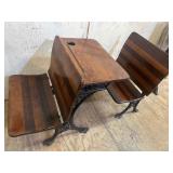 Antique School Desk