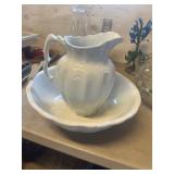 Wash Bowl & Pitcher