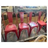 Set of Metal Chairs