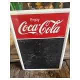 Coca Cola Chalk Board Sign