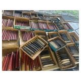 Wood Spools and Loom Bobbins