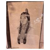 Coushatta Maiden Print