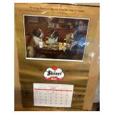 1987 Shiner Beer Poster Calender