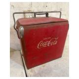 Metal Coca Cola Ice Chest