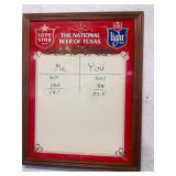 Lone star Dry Erase Board
