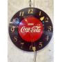 Vintage Porcelain Coke Clock
