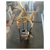 Antler Fireplace Tools