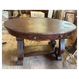 Empire Tiger Oak Parlor Table