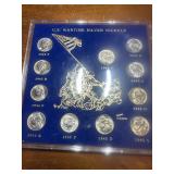 US Wartime Silver Nickles