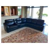 leather sectional 