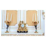 guilded candle sticks 