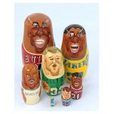 NBA stacking Russian dolls  