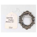 Sterling Frame vintage 