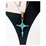 Turquoise Cross 
