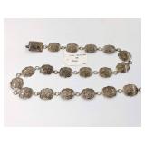 Silver Concho belt 