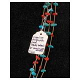 Coral and Turquoise necklace 