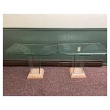 Glass End Tables