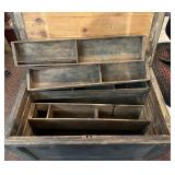 Large work box with many inserts
