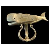 Brass door knocker
