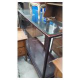 LARGE ANTIQUE DISPLAY CASE