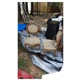 FRENCH NPQIR OF SIDE CHAIRS