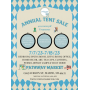 Massive Annual Tent Sale