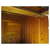 Antique wood paneling