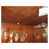 Antique wood paneling