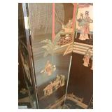 Antique Carved Asian Screen