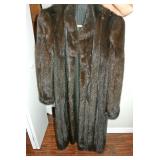 Vintage Mink Full Length Coat