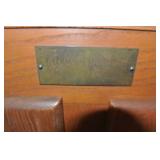 Antique Oak Icebox - Lapland 1890 Antique 3 Door Oak Large Icebox