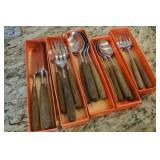 Lauffer Norway Teak Flatware
