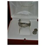 Cartier Ladies Tank Watch (Silver)