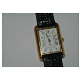 Girard Perregaux Ladies Tank Watch (Gold)
