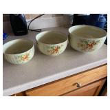 Spring is sprung mcm Asian Hitchcock hand painted revere ware golf dining sets toro teak