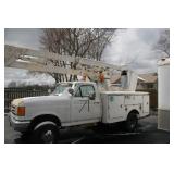 1990 FORD BOOM TRUCK