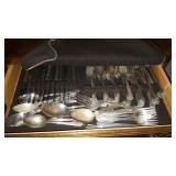 SILVER PLATE FLATWARE
