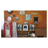 FAUX VINTAGE GAS PUMP