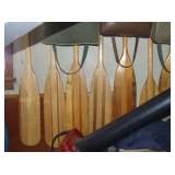 canoe wooden paddles